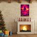 The Holiday Aisle® UNFRAMED Santa Be Quite Hanging Canvas Prints Rolled Up In Tube. On Canvas Canvas | 16 H x 12 W x 0.7 D in | Wayfair