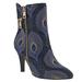 Bellini Claudette - Womens 13 Navy Boot Medium