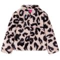 vidaXL Kids' Coat Faux Fur Light Pink 128