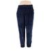 MICHAEL Michael Kors Sweatpants - High Rise: Blue Activewear - Women's Size X-Large