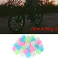 Luminous Bicycle Wheel Spoke 1 Pack Plastic Colorful Wrap Tubes Decor Bike Spokes Cycling Parts