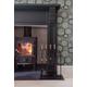 Fireside Companion Set for Log Burner - Avon and Hinton Brass Tools - Matt Black or Pewter