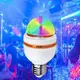 E27 3W Colorful Auto Rotating RGB LED Bulb Stage Light effect Party Lamp DJ Light Disco Ball for