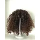 Fashion Curly hair Wig for 23inch Silicone Reborn Baby Doll Long Curly hair for 60cm Reborn Doll DIY