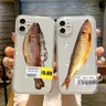 Ins gesalzener Fisch Telefon hülle für iPhone 14 13 11 12 Pro 8 7 plus x 13 Pro max xr xs Mini Pidan