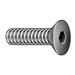 ZORO SELECT FHSIA0-60037USA-100BX #6-32 Socket Head Cap Screw, Black Oxide