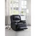 Power Motion Recliner w/USB Modern Living Room PU Leather Recliner Sofa Chair Multi-Functional Home Upholstered Power Recliner