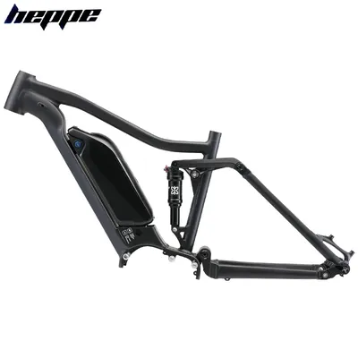HEPPE Mountainbike Rahmen AM Rahmen E-bike Rahmen 27.5/29ER MTB DH Rahmen Aluminium Legierung Hybrid Bike rahmen Schwarz E-bike Motor G510