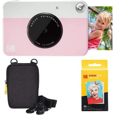 Kodak Printomatic 2x3" Instant Camera Basic Bundle with Zink Paper