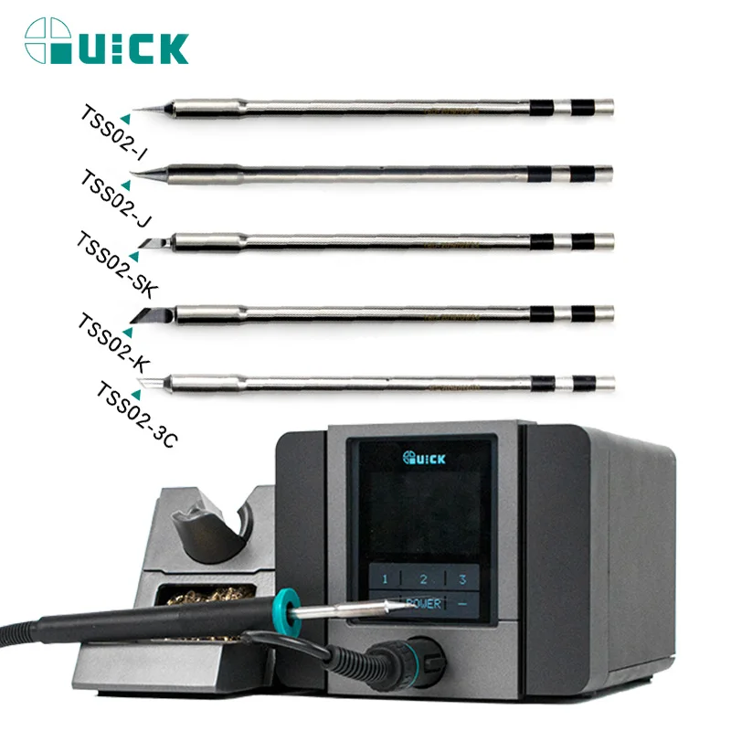 Original SCHNELLEN TS1200A Bleifrei Lötkolben Spitze Griff Schweißen Stift Werkzeuge Elektrische Schweißen Eisen Spitze Reparatur Werkzeug TSS02-J-K-2C Image