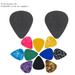 Tomshoo EVA Stick on Holder for Guitar Picks Set of 10 Plectrum Paddles and 2 Pickholders Easy Access and Storage