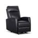 Single Reclining Sofa Chair Leather Seating Multi-Functional Power Recliner with USB Charger Living Room Leisure Lounge Chaise