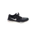 Nike Sneakers: Black Color Block Shoes - Women's Size 8 - Almond Toe