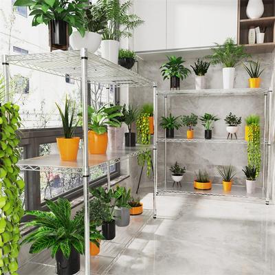 3 Tier Heavy Duty 1050 LBS NSF Height Adjustable Metal Storage Shelves