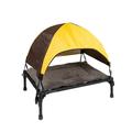 Pet Camping Style Cot Bed Small To Medium Dog Elevated Folding Bed Cat Dog House Detachable Pet Tent