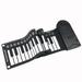 Toys Clearance 2023! CWCWFHZH Portable 49 Keys Flexible Roll Up Piano Electronic Soft Keyboard Piano Silicone Piano Keyboard