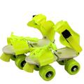 Roller Skates Shoes 4 Wheel Skating Shoes Adjustable Size for Kids Boys Girls