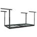 MonsterRax Overhead Garage Storage Rack - Heavy Duty Racks for Garage with 400 lb Capacity Easy Garage Shelving Adjustable Storage Rack Ceiling Mount Storage Shelves 3x6 Hammertone (18 -33 )