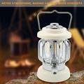 SHENGXINY Camping Lamp Clearance LED Camping Lantern Rechargeable Retro Metal Camp Light Waterpoor Outdoor Tent Lantern Portable Hanging Vintage Lamp Wine