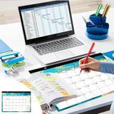 2024 Wall Calendar Cameland Desk Calendar 18 Month Desk Calendar/Wall Calendar Combo January 2024 To JUN 2025 2024 Calendar 12 Month Planner on Clearance