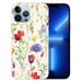 MAXPRESS Compatible with iPhone 15 Flower Case Soft & Flexible Shockproof Cover Flower Garden Patterns Full Body Protective Floral Phone Case for iPhone 15 6.1 2023 (Garden)