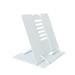 Pnellth Metal Book Stand Angle Adjustable Stable Support Space-saving Avoid Neck Pain Foldable Ergonomic Tablet Stand