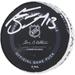 Mathew Barzal New York Islanders Autographed Game-Used Goal Puck from January 14, 2021 vs. Rangers