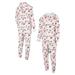 Men's Concepts Sport White Atlanta Falcons Allover Print Docket Union Full-Zip Hooded Pajama Suit