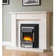 Dimplex Kingsley Deluxe Chrome Freestanding Electric Fire