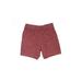 OshKosh B'gosh Shorts: Burgundy Print Bottoms - Size 3Toddler - Dark Wash