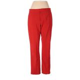 Banana Republic Casual Pants - Mid/Reg Rise: Red Bottoms - Women's Size 6