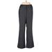 Ann Taylor LOFT Dress Pants - High Rise: Gray Bottoms - Women's Size 8