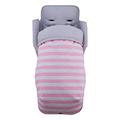 JYOKO Kids Waterproof Footmuff for Stroller Compatible with Maclaren Pushchairs (Pink Island, Cotton)