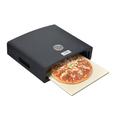 Pizza Oven for Grill, Portable Grill Top Pizza Oven with Pizza Stone and Thermometer for Home Backyard BBQ Pizzas Maker Charcoal Grill, Gas Grill