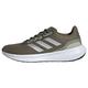 ADIDAS Runfalcon 3.0 Running Shoes Green Spark / Core Black / Putty Grey, 10.5 UK