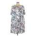 Studio One Casual Dress: White Print Dresses - Women's Size 22