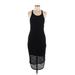 Sparkle & Fade Casual Dress - Midi: Black Dresses - Women's Size Medium