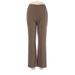 Easywear by Chico's Casual Pants - High Rise Boot Cut Boot Cut: Brown Bottoms - Women's Size Medium