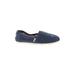 TOMS Flats: Blue Solid Shoes - Women's Size 8 1/2 - Almond Toe