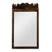 Millwood Pines Baheerah Arch Wood Wall Mirror Wood in Brown | 30 H x 17 W x 1 D in | Wayfair 856FA1784DF448C0B1CE13E7FB6A0F72