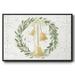 The Holiday Aisle® Weathered Aspen Wreath Collection A Canvas, Solid Wood in Gray | 25 H x 37 W x 1.5 D in | Wayfair