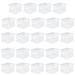 Sterilite Plastic Basket Set Plastic in White | 10.63 H x 13.75 W x 15.63 D in | Wayfair 24 x 16940806