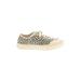 Dolce Vita Sneakers: Slip On Platform Bohemian Ivory Shoes - Women's Size 6 - Round Toe