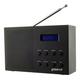 GROOV-E Paris GV-DR03-BK Portable Radio - Black, Black