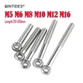 QINTIDES M5--M16 Eye Bolts 304 stainless steel bolts Swing Bolt Movable Joint bolt Ring screw