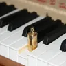 Piano tuning wartung werkzeug weiß gewicht gauge (kupfer/gewicht 70g) weiß schlüssel gewicht gauge