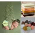 Neugeborenen Fotografie Requisiten Baby Wraps Fotografie Studio Decke Hintergrund Mohair Gestrickten