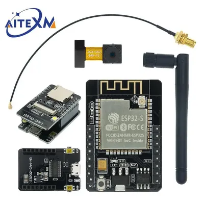 ESP32-CAM-MB WiFi + Bluetooth Modul Kameramodul ESP32 Entwicklungsboard CH340 CH340G OV2640 Kamera Image