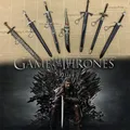 22cm Metal Sword Game of GOT Thrones American TV Series Merchandise 1:6 Medieval Weapon Model Home