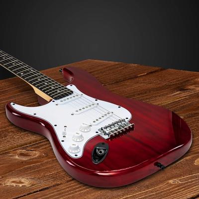 LyxPro CS 39"Left Handed Electric Guitar Kit, Electric Guitar Beginner Kits with 6 Picks and More!